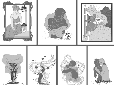 Narrative Illustration & Storytelling Scenes