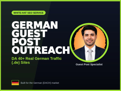 German Guest Posts on High Authority German Websites