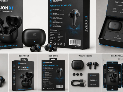 Packaging Designer for Consumer Electronics Product
