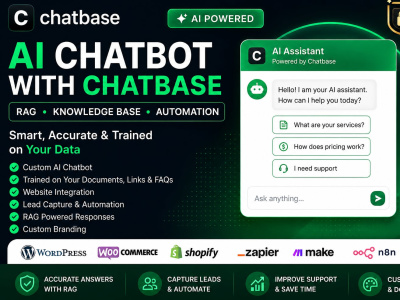 Chatbase AI chatbot for customer support, leads and RAG