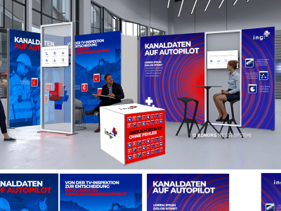 Trade Show Booth Graphics and Banner Design | Large Format Print Ready