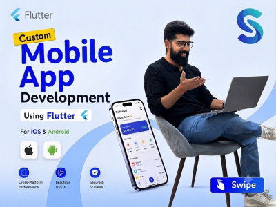 Custom Flutter IOS & Android App | Scalable & Store-Ready