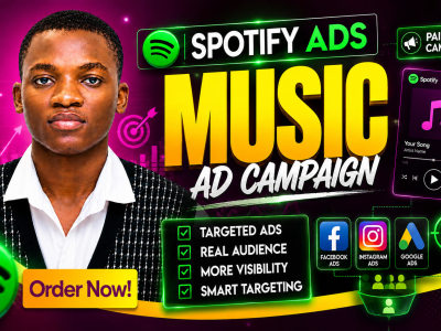 Skyrocket your spotify music with targeted facebook, instagram, google ads
