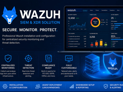 Wazuh Server Setup & Playbook