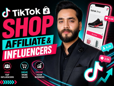 TikTok Shop Create Affiliates, Influencer marketing campaign