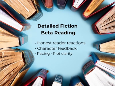 An honest, detailed beta read of your fiction manuscript