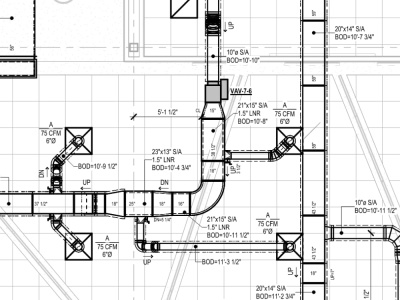 HVAC Design, Drawing and 3D Modeling