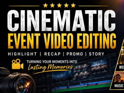 Corporate Event Highlight & Recap Video Editing