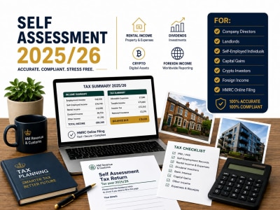 Your HMRC Self Assessment SA 100 Tax Return filed accurately