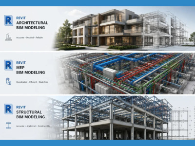 Expert Revit 3D BIM Modeling for Residential & Commercial Projects