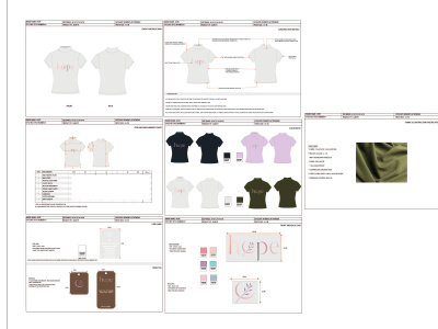 Full Garment Tech Pack for Activewear