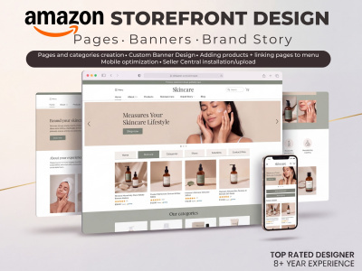Amazon Storefront Design & Brand Store Setup | Amazon FBA Brand Registry