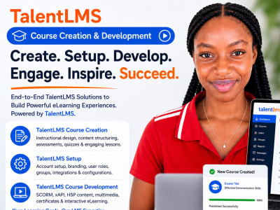 TalentLMS Course Creation, TalentLMS Setup, TalentLMS Course Development