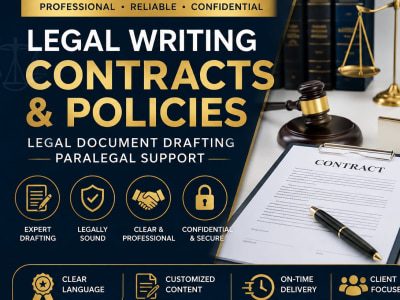 Legal Writing Contracts Policies Legal Document Contract Drafting paralegal
