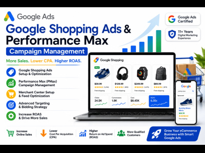 Google Shopping Ads & Performance Max Campaign Management