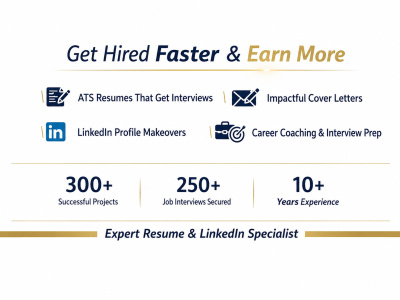 A powerful ATS optimized resume (CV) that sets you apart from others