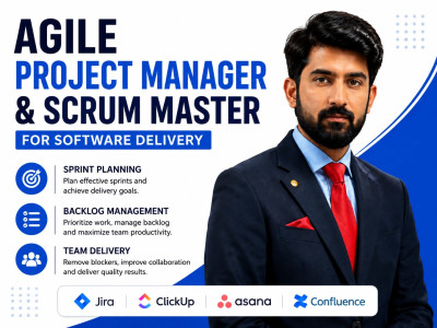 Agile Project Manager & Scrum Master for Software Delivery
