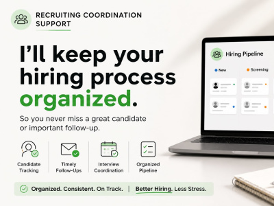 Recruiting Coordination & Candidate Pipeline Support