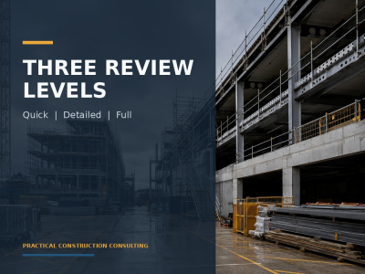 A practical construction project review with clear professional advice