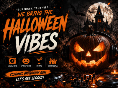 Halloween Poster Design That Turns Your October Event Into a Hit