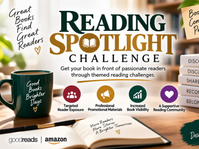 Your book feature in a targeted reading spotlight challenge