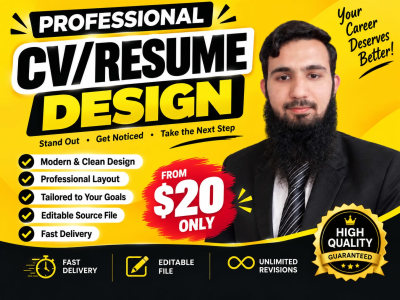 CV Design Resume Design Curriculum Vitae Designer