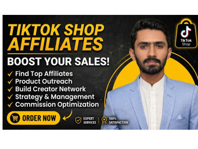 TikTok Shop Creator Outreach & Affiliate Marketing