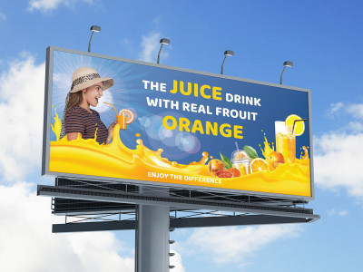 A high-impact billboard designed to attract more customers.