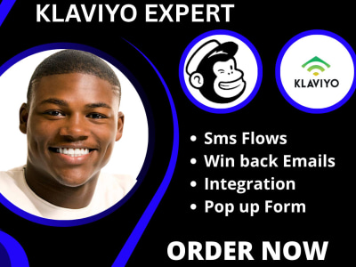 Get klaviyo| klaviyo marketing| klaviyo expert| Setup klaviyo flow Klaviyo