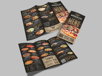 Professional Print Ready or Digital Restaurant Menu Design | Food Flyer