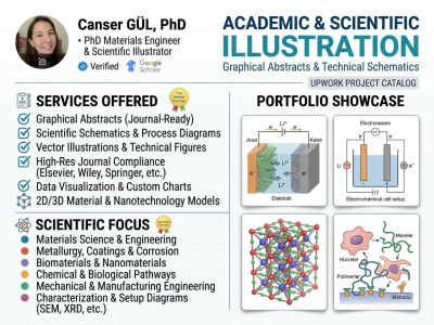 Scientific Illustration, Graphical Abstract & Schematic Design