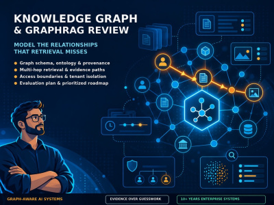 Knowledge Graph Integration A production Knowledge Graph and GraphRAG Architecture Review | Upwork