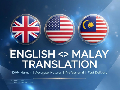 Accurately translate english to malay and malay to english