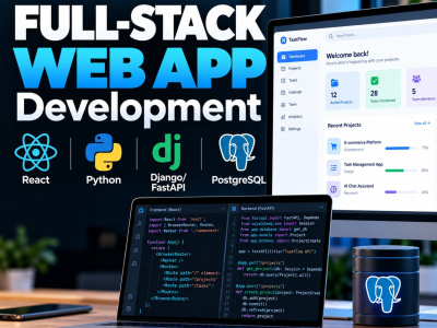 A modern full-stack web application built with Python and React | Upwork