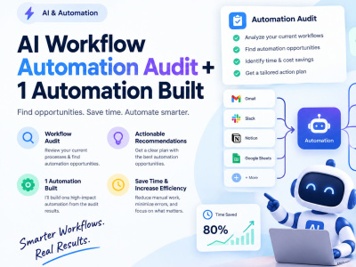 AI workflow automation audit + 1 automation built | Upwork