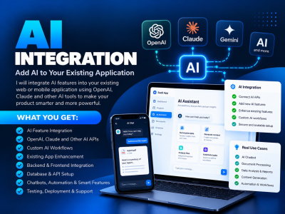 AI integration in your existing Applications | Upwork