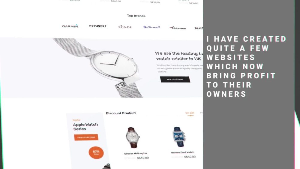 A professional website design for your business | Upwork