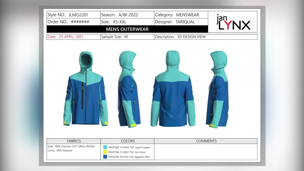 Manufacturing Friendly Apparel Tech Pack. Upwork