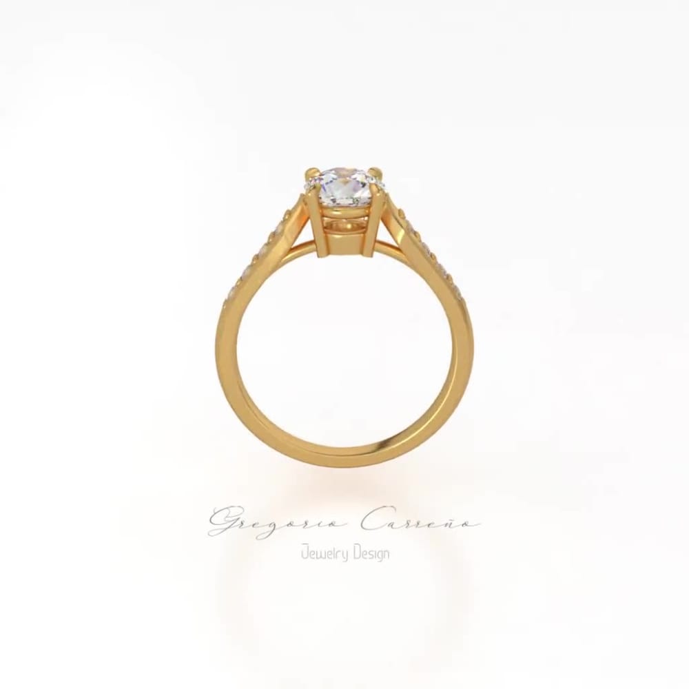 An incredible creation and optimization of 3D jewelry models.  Upwork