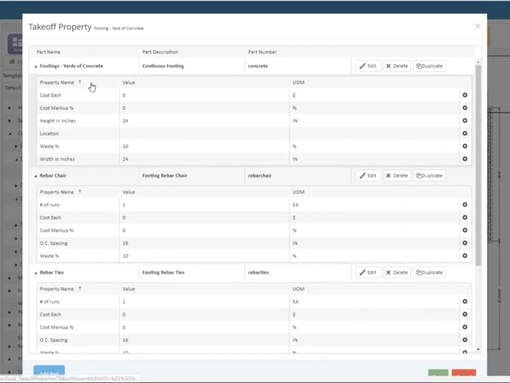 Concrete estimator and material takeoff in Planswift. Upwork