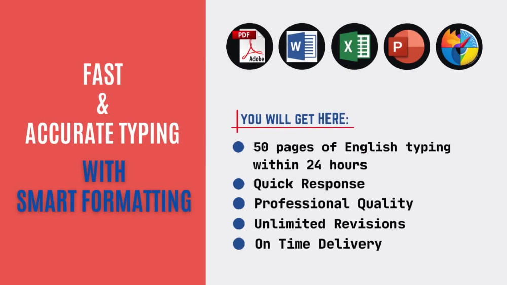 Fast typing, fast retyping, fast data entry, copy paste | Upwork
