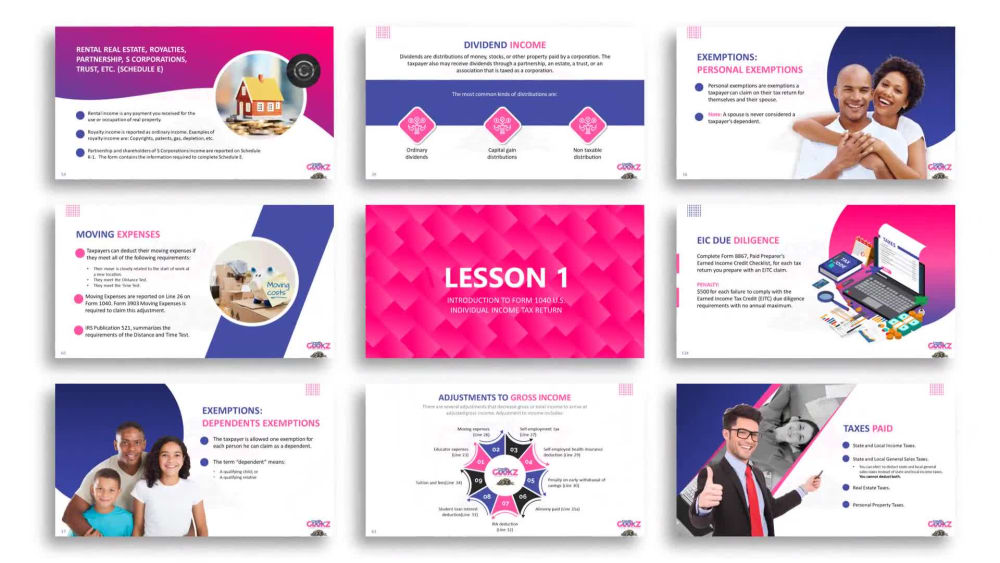 A clean professional and custom PowerPoint master template | Upwork