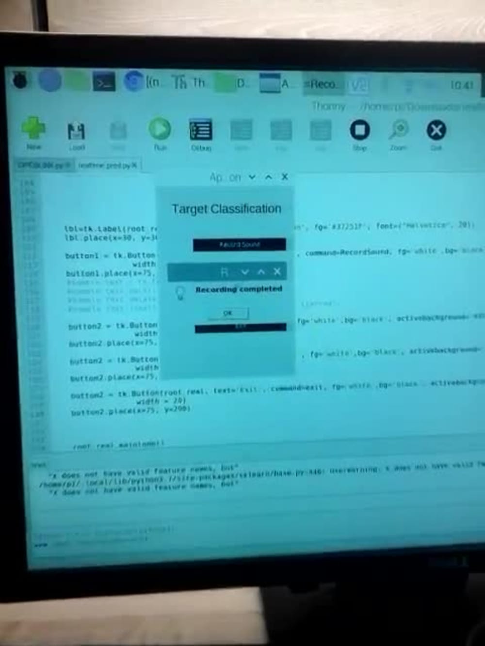 Machine-learning model for real-time audio/image classification | Upwork