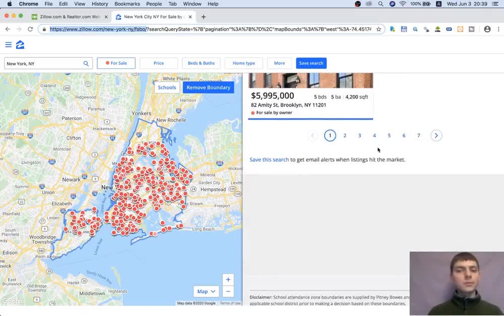 Web Scraping for a simple site | Upwork