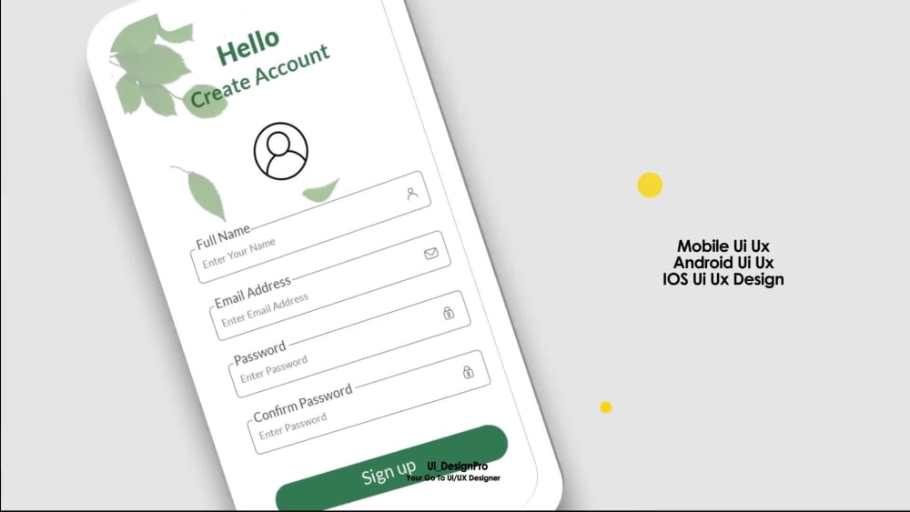 Ui ux and prototype mockup for your mobile app | Upwork