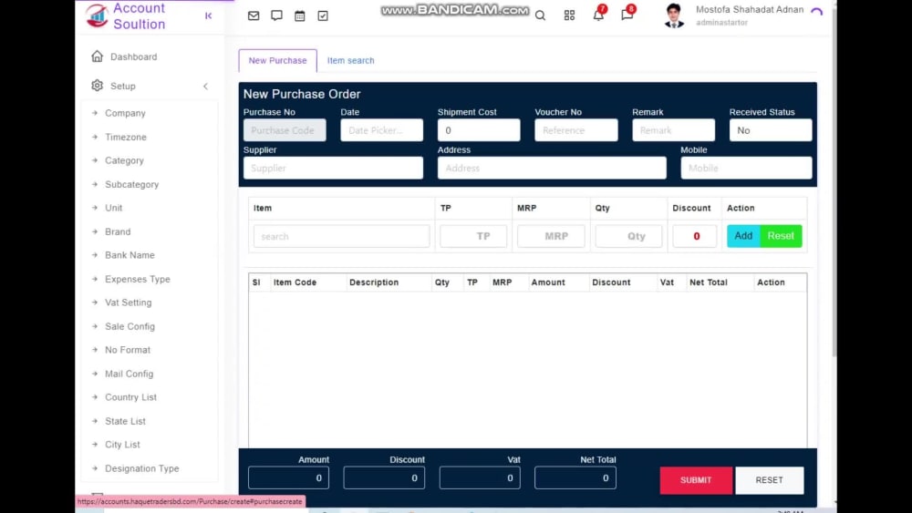 POINT OF SALE in Laravel Upwork