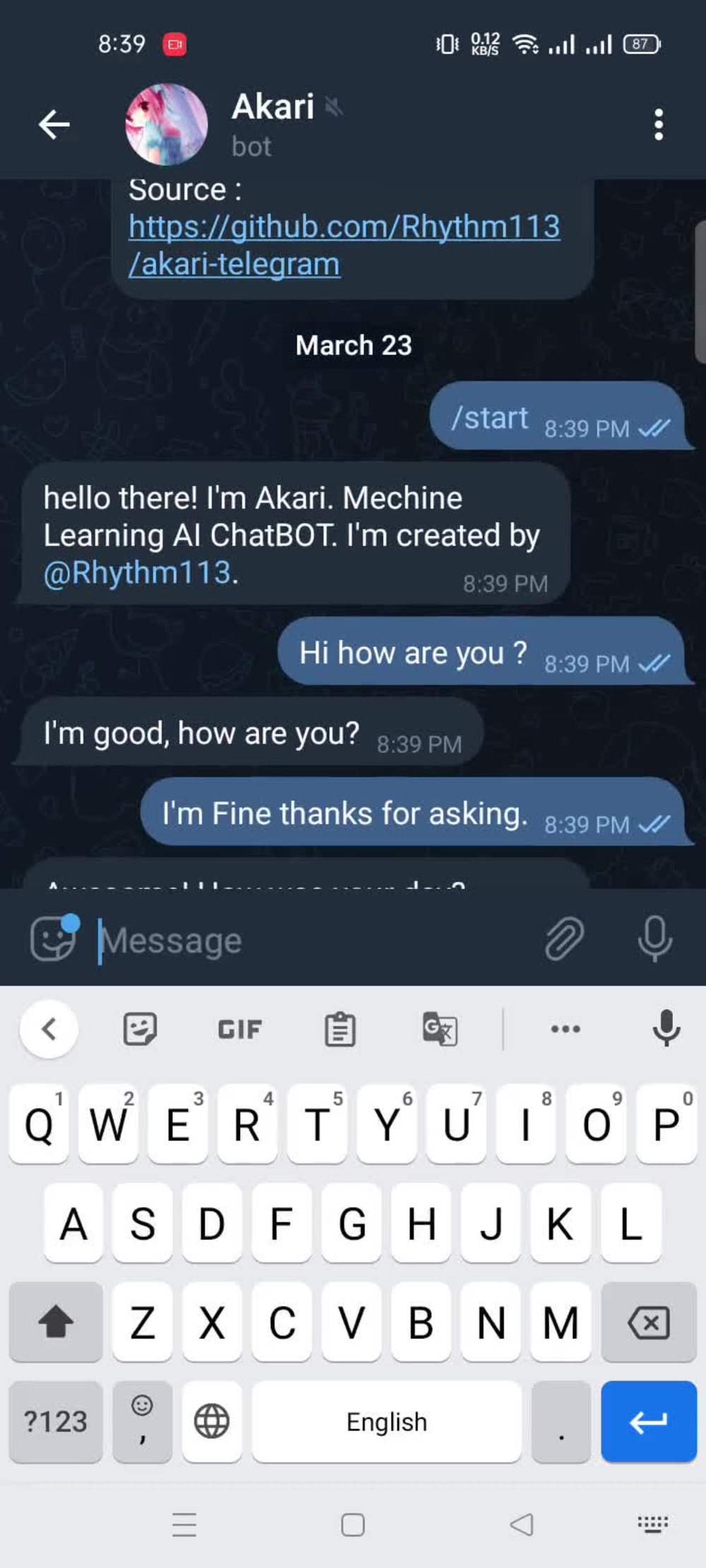 You will get a ChatBot for your platform which can talk like a Human!