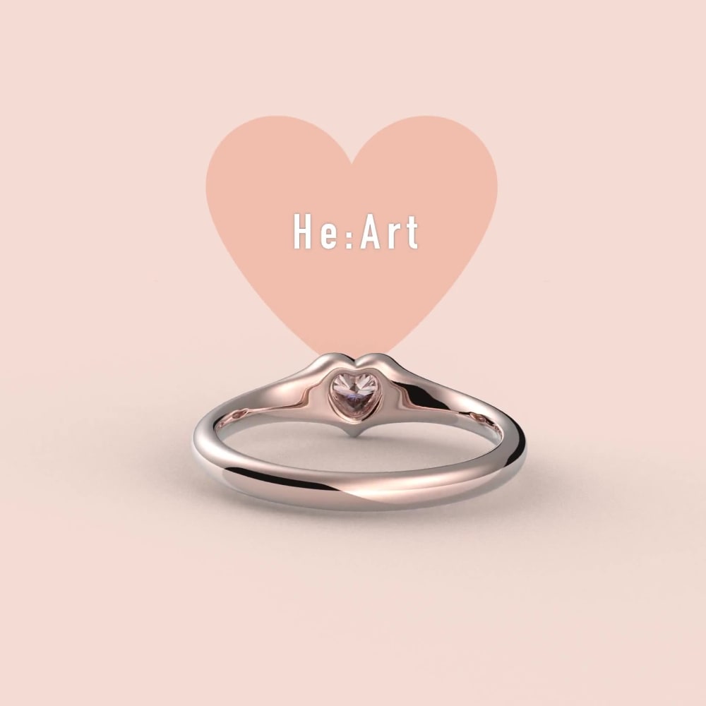 3D printable Modern Heart Jewelry Collection " Her Art from Her Heart