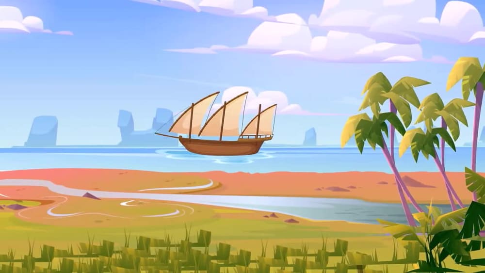 Free Animated Beach Background - Download in Illustrator, EPS, SVG, JPG, GIF,  PNG, After Effects