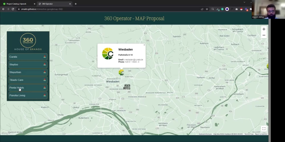 Interactive and responsive maps for your website using google maps API ...